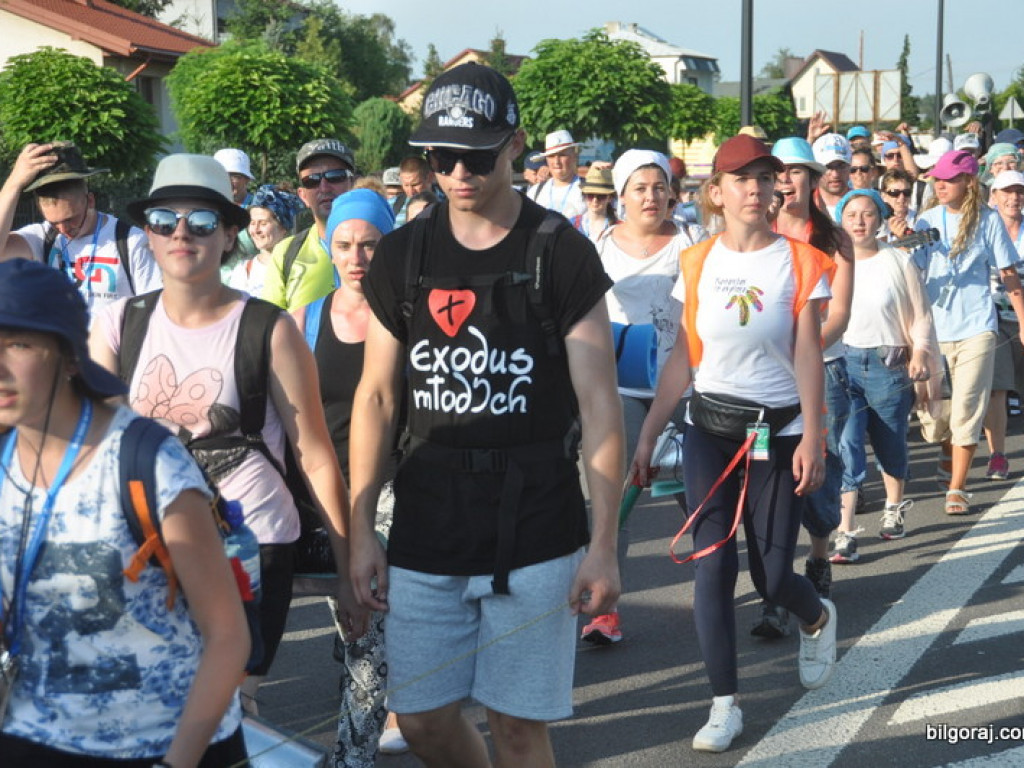 Pielgrzymi przybyli do Biłgoraja, po raz 35. (FOTO)