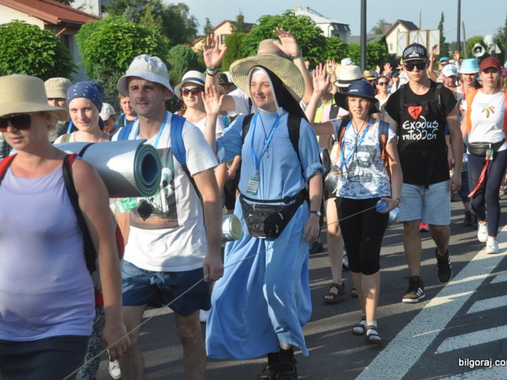 Pielgrzymi przybyli do Biłgoraja, po raz 35. (FOTO)
