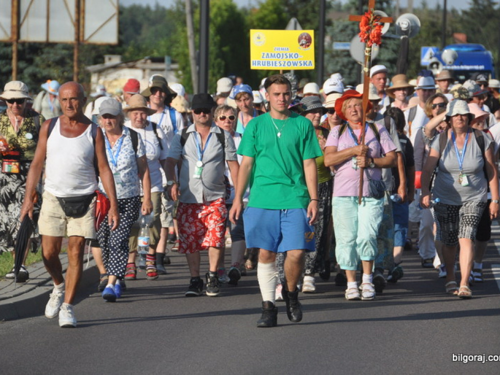 Pielgrzymi przybyli do Biłgoraja, po raz 35. (FOTO)