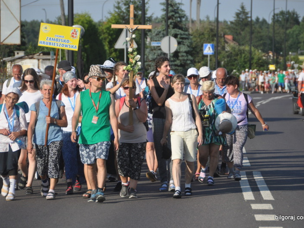Pielgrzymi przybyli do Biłgoraja, po raz 35. (FOTO)