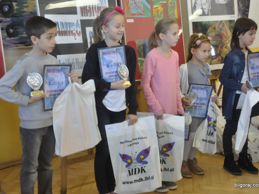 Postać Marszałka Piłsudskiego przelana na papier (FOTO, WYNIKI)