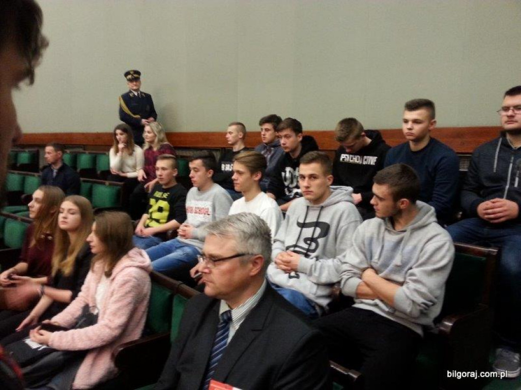 Młodzież w Sejmie RP (FOTO)