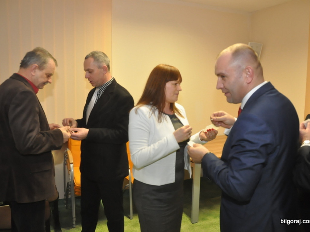 Spotkanie opłatkowe Rady Powiatu i pracowników Starostwa Powiatowego w Biłgoraju (FOTO)