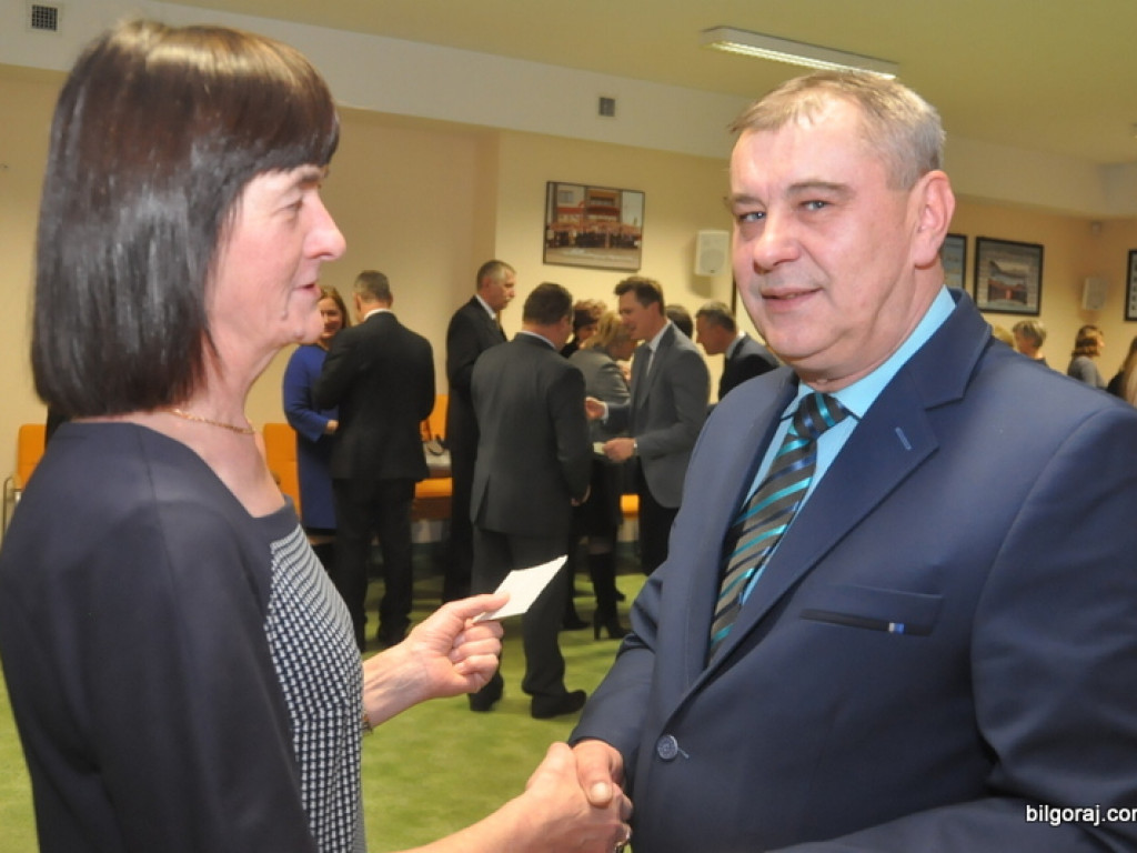 Spotkanie opłatkowe Rady Powiatu i pracowników Starostwa Powiatowego w Biłgoraju (FOTO)