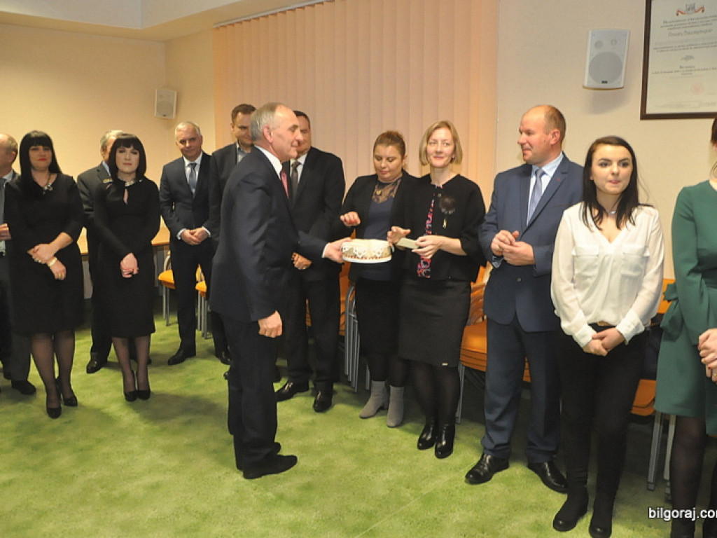 Spotkanie opłatkowe Rady Powiatu i pracowników Starostwa Powiatowego w Biłgoraju (FOTO)