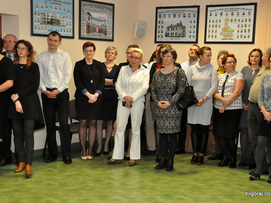 Spotkanie opłatkowe Rady Powiatu i pracowników Starostwa Powiatowego w Biłgoraju (FOTO)