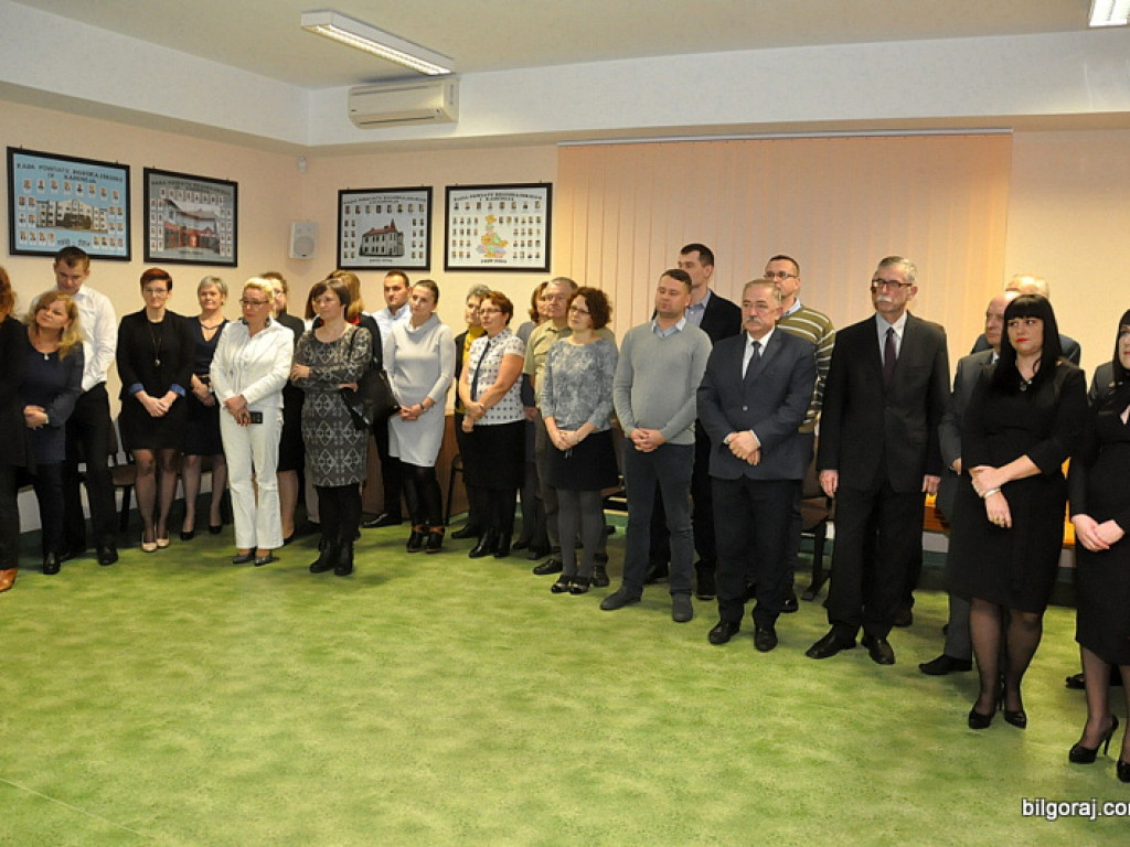 Spotkanie opłatkowe Rady Powiatu i pracowników Starostwa Powiatowego w Biłgoraju (FOTO)