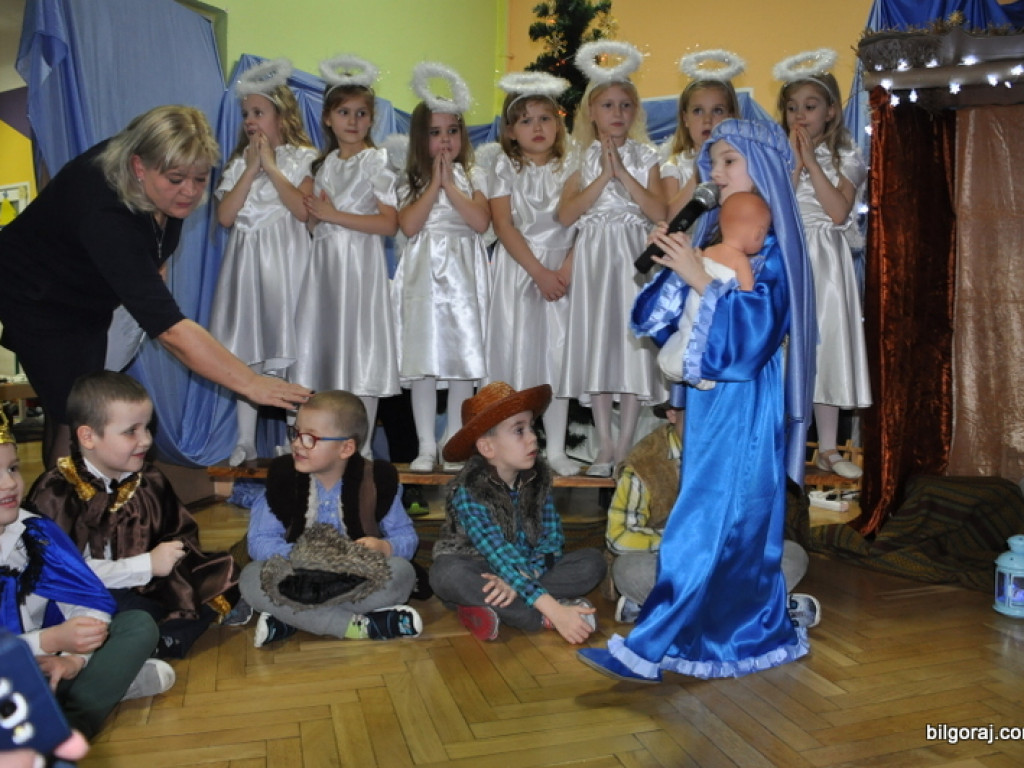 Jasełka w Samorządowym Przedszkolu Nr 3 w Biłgoraju (FOTO)