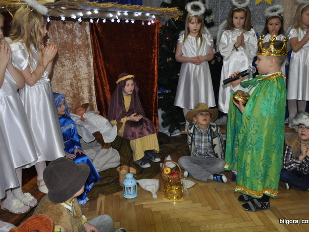 Jasełka w Samorządowym Przedszkolu Nr 3 w Biłgoraju (FOTO)