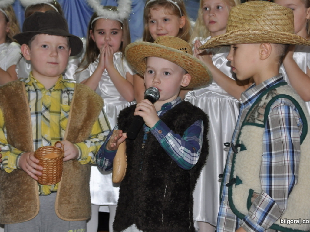 Jasełka w Samorządowym Przedszkolu Nr 3 w Biłgoraju (FOTO)