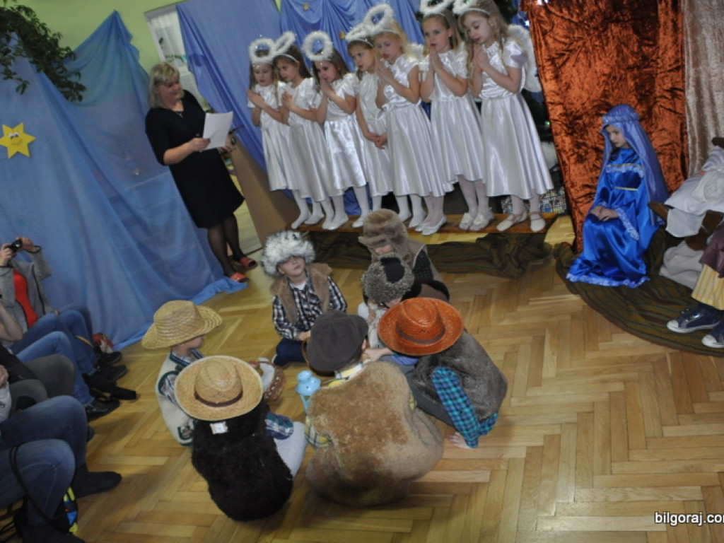 Jasełka w Samorządowym Przedszkolu Nr 3 w Biłgoraju (FOTO)