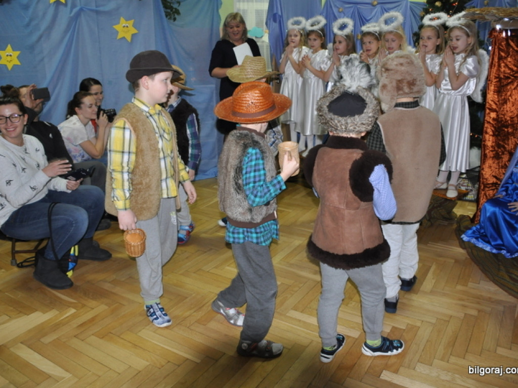 Jasełka w Samorządowym Przedszkolu Nr 3 w Biłgoraju (FOTO)