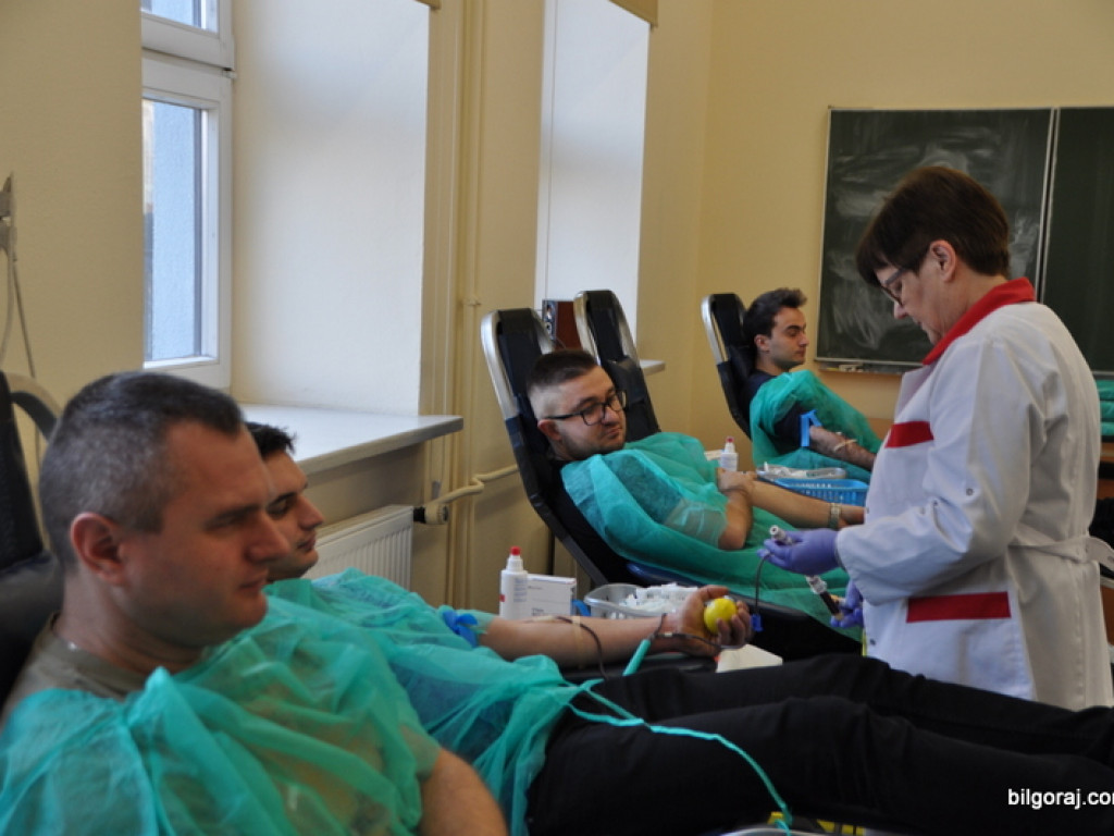 Przed świętami podzielili się krwią (FOTO)