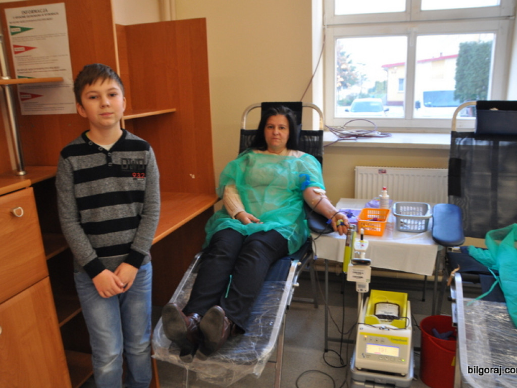 Przed świętami podzielili się krwią (FOTO)