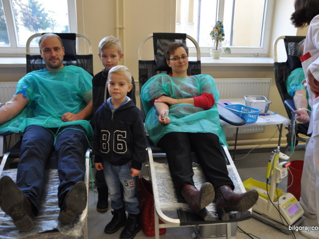 Przed świętami podzielili się krwią (FOTO)