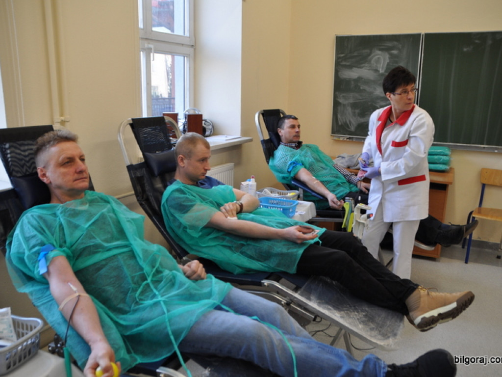 Przed świętami podzielili się krwią (FOTO)