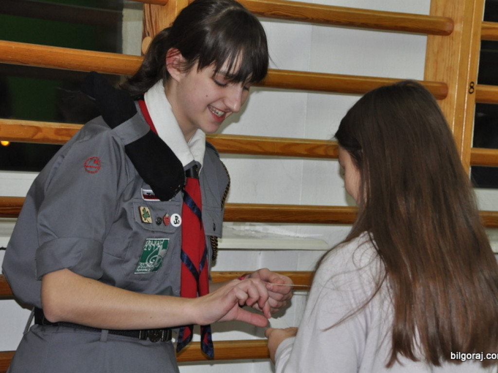Wigilijka harcerska w Tarnogrodzie (FOTO)