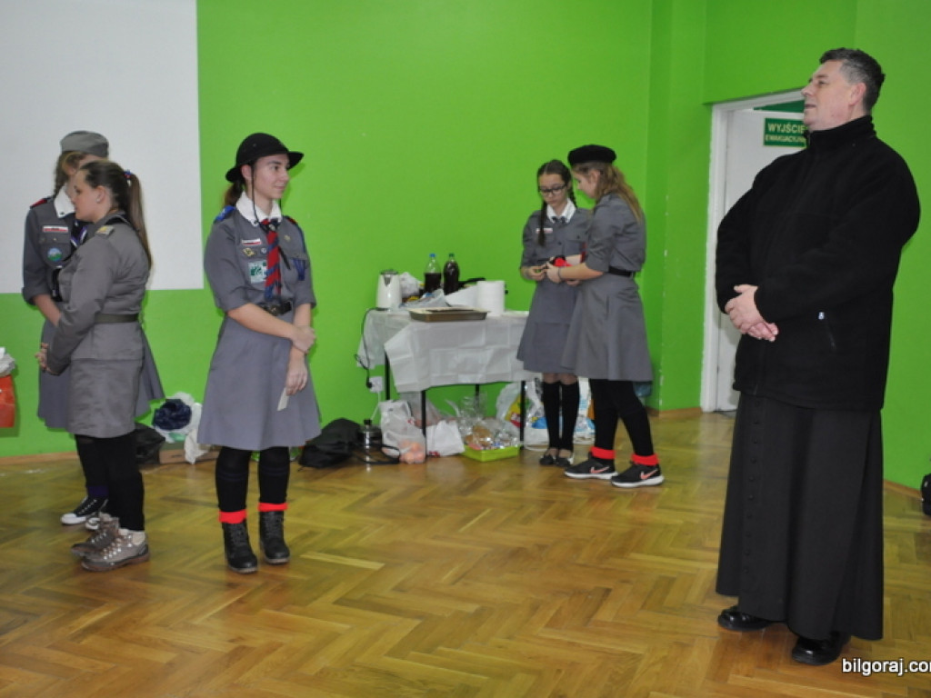 Wigilijka harcerska w Tarnogrodzie (FOTO)