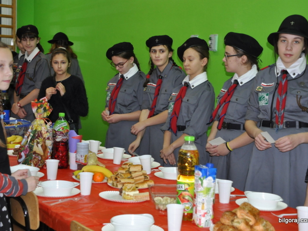 Wigilijka harcerska w Tarnogrodzie (FOTO)