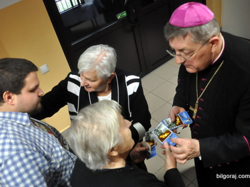 Przedświąteczne spotkanie w WTZ w Biszczy (FOTO)