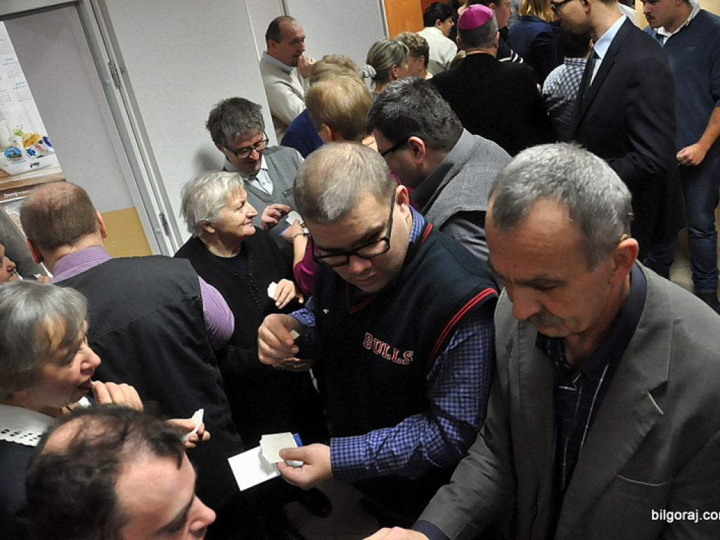 Przedświąteczne spotkanie w WTZ w Biszczy (FOTO)