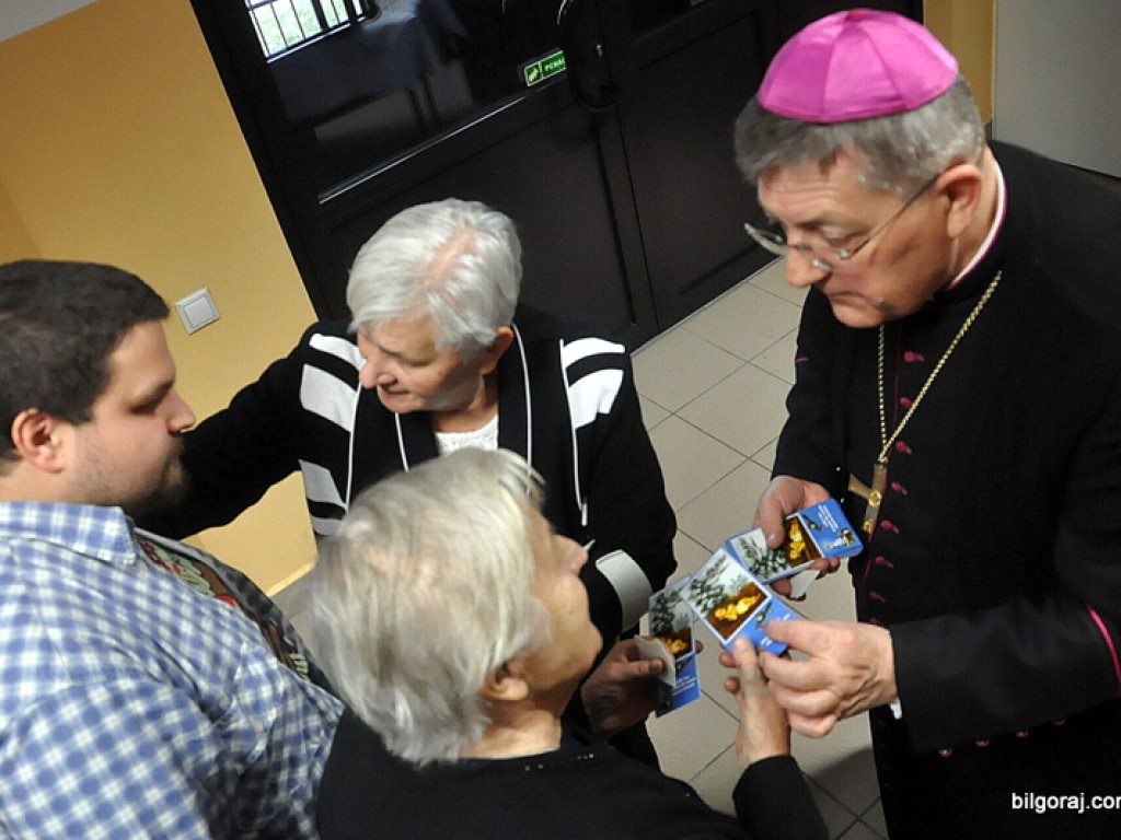 Przedświąteczne spotkanie w WTZ w Biszczy (FOTO)