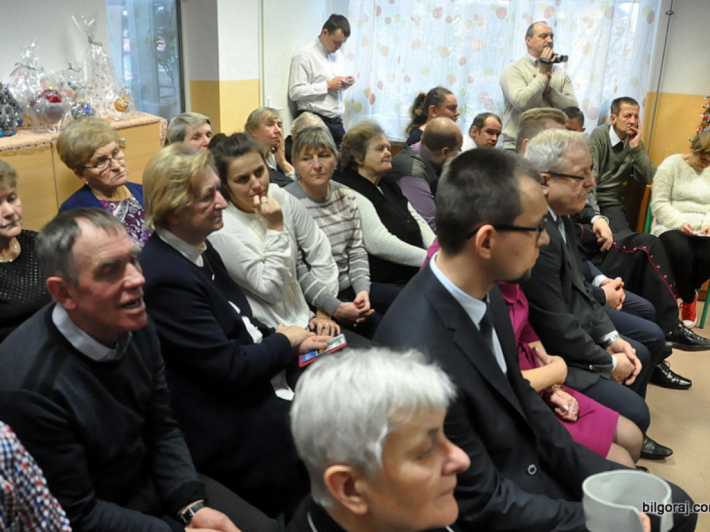 Przedświąteczne spotkanie w WTZ w Biszczy (FOTO)