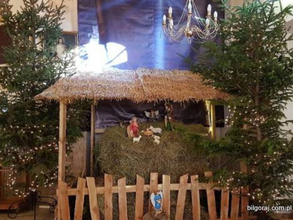 Szopki bożonarodzeniowe w kościołach w Biłgoraju, Soli i Majdanie Starym
