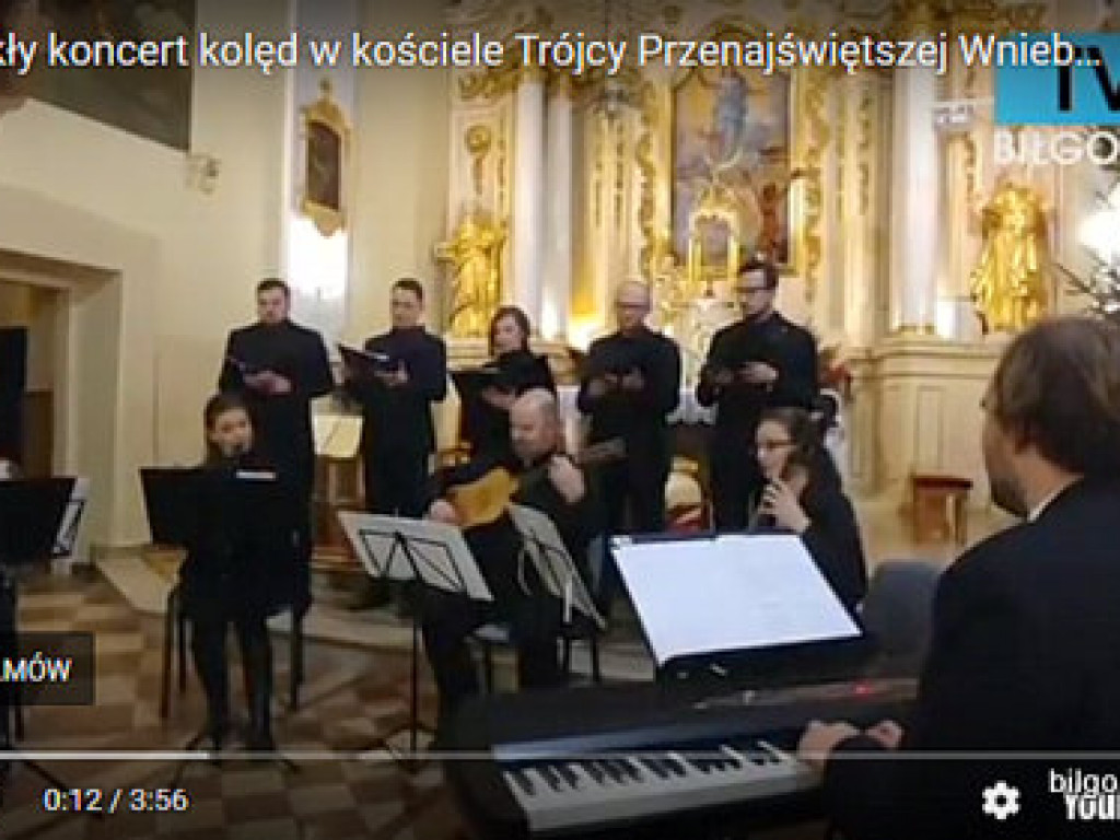 Niezwykły koncert kolęd w kościele Trójcy Przenajświętszej Wniebowzięcia NMP (FOTO, VIDEO)