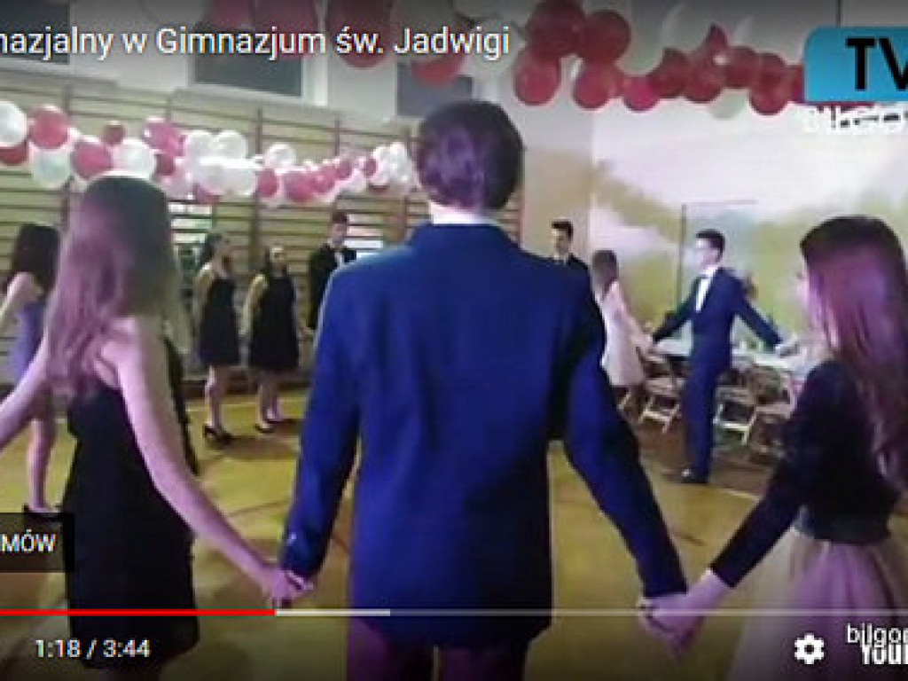 Bal gimnazjalny w Gimnazjum św. Jadwigi (FOTO, VIDEO)