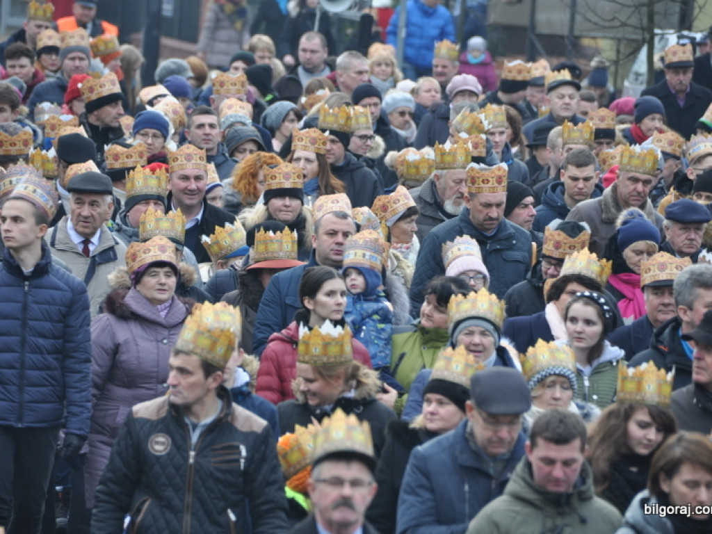 Mędrcy ze Wschodu w Biłgoraju (VIDEO, FOTO)