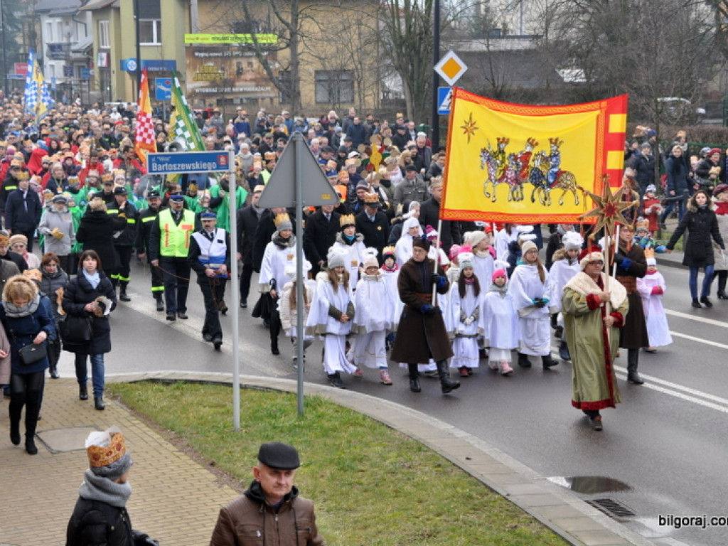 Mędrcy ze Wschodu w Biłgoraju (VIDEO, FOTO)