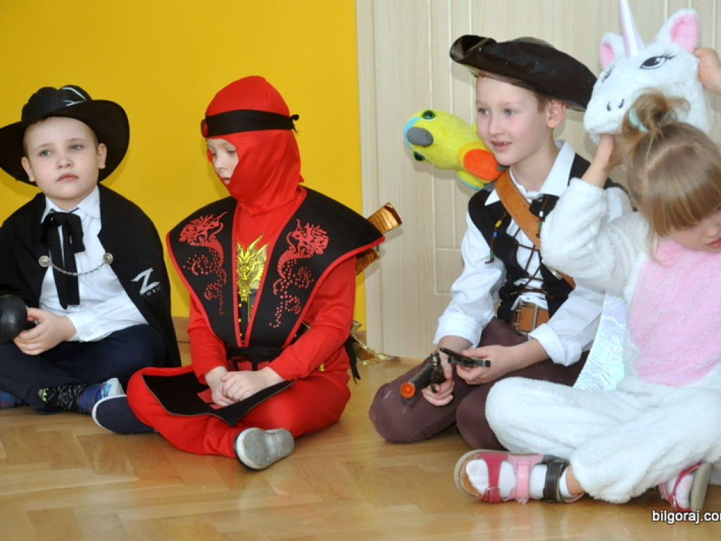 Karnawałowe szaleństwo w Samorządowym Przedszkolu Nr 3 w Biłgoraju (FOTO)