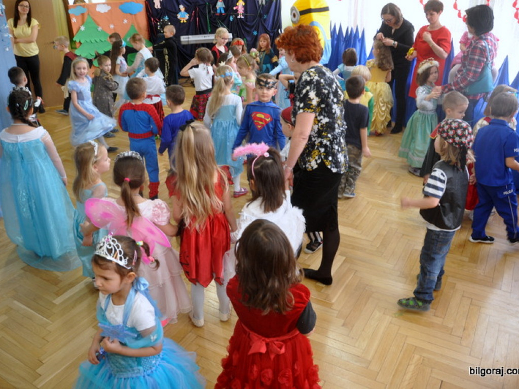 Karnawałowe szaleństwo w Samorządowym Przedszkolu Nr 3 w Biłgoraju (FOTO)