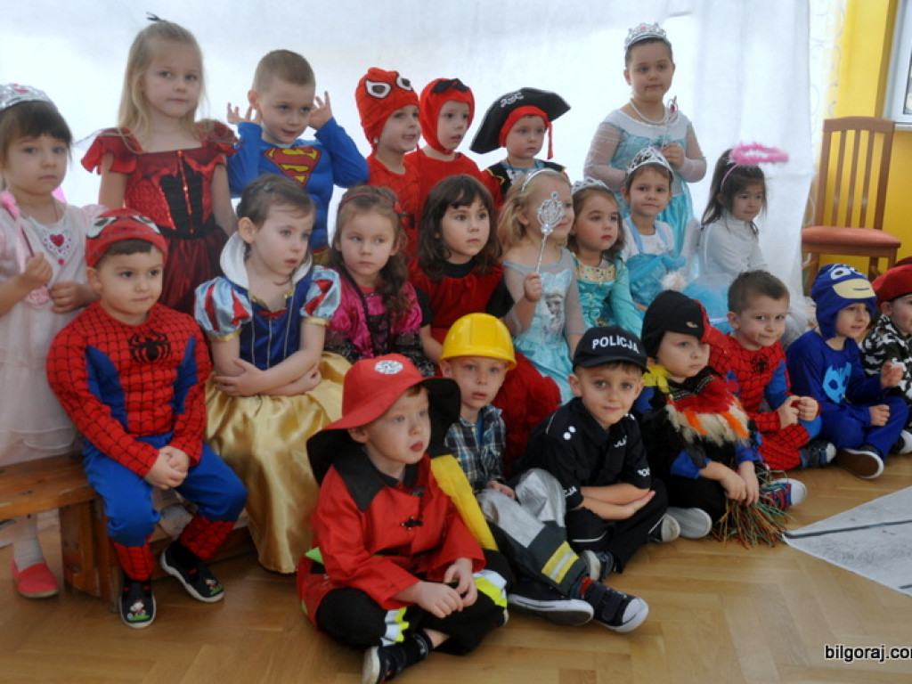 Karnawałowe szaleństwo w Samorządowym Przedszkolu Nr 3 w Biłgoraju (FOTO)