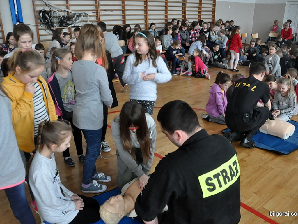 Strażacy z OSP w Tarnogrodzie, ratują i uczą ratować (FOTO)