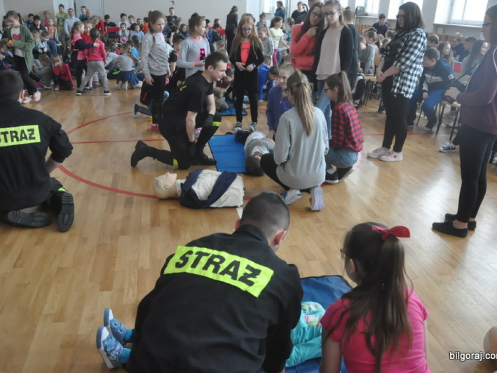 Strażacy z OSP w Tarnogrodzie, ratują i uczą ratować (FOTO)