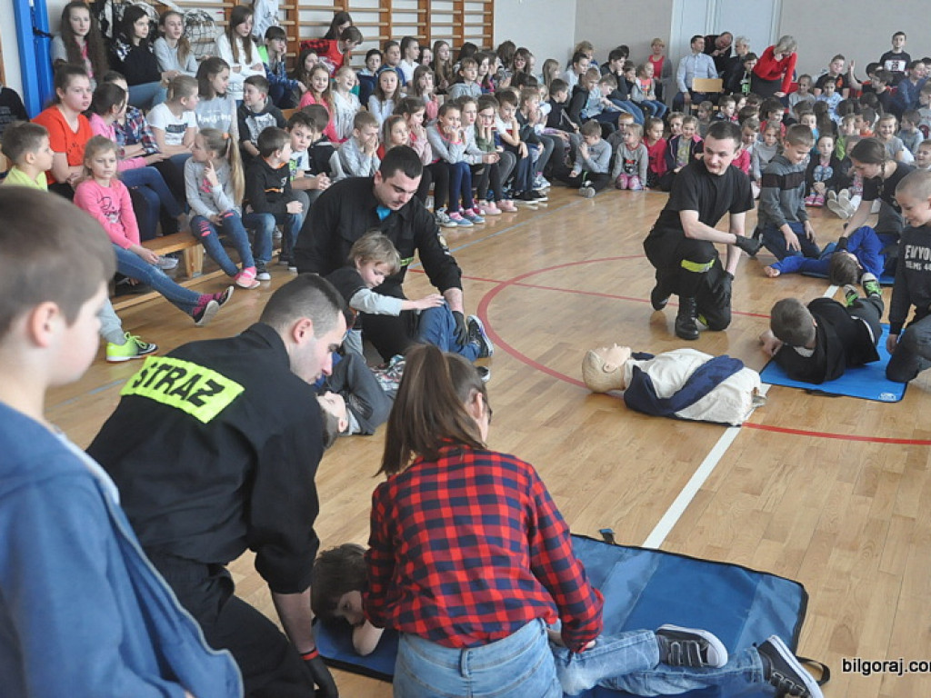 Strażacy z OSP w Tarnogrodzie, ratują i uczą ratować (FOTO)