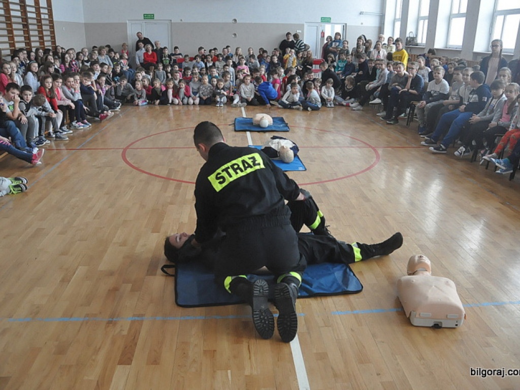 Strażacy z OSP w Tarnogrodzie, ratują i uczą ratować (FOTO)