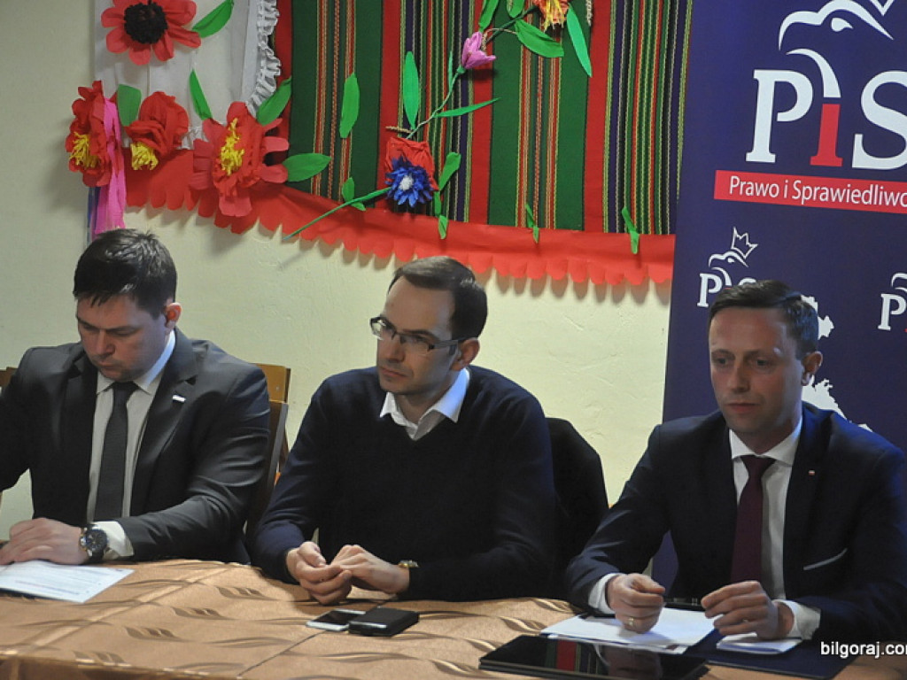 Posłowie i Wojewoda z wizytą w gminach Goraj i Biłgoraj (FOTO)