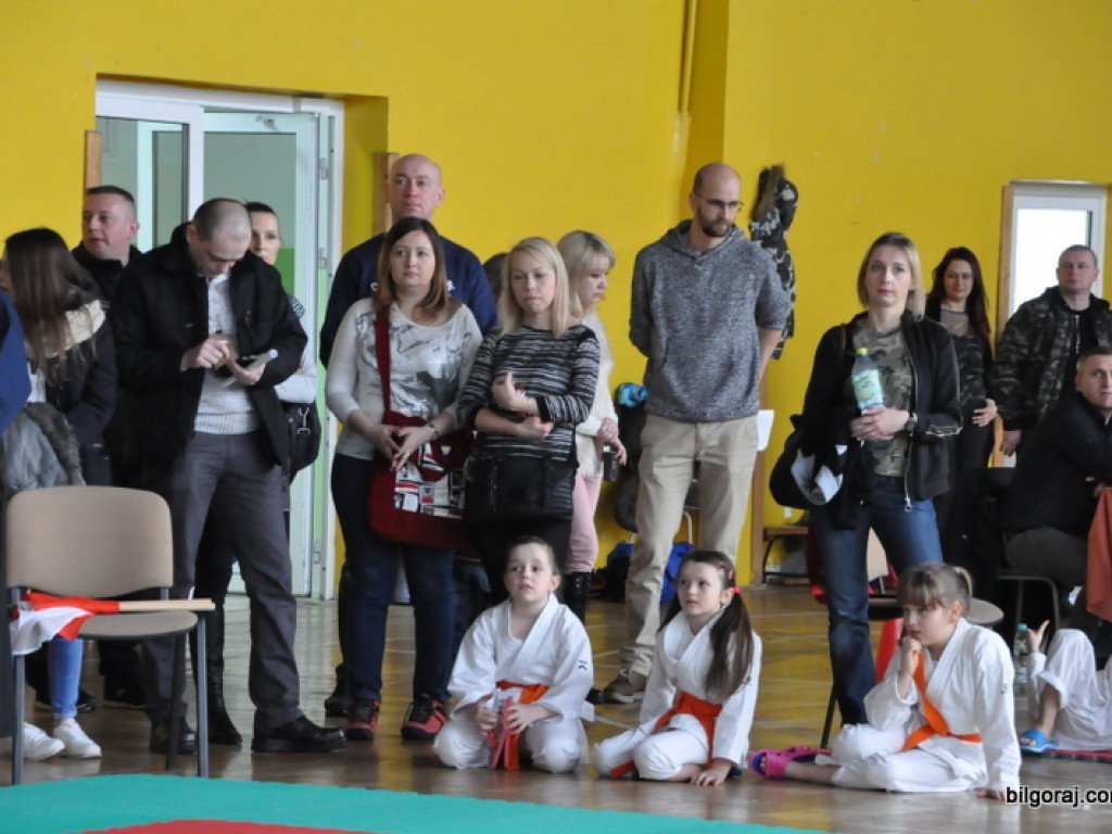 Karatecy rywalizowali w Biłgoraju (FOTO)