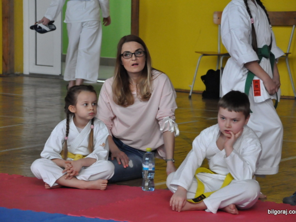 Karatecy rywalizowali w Biłgoraju (FOTO)