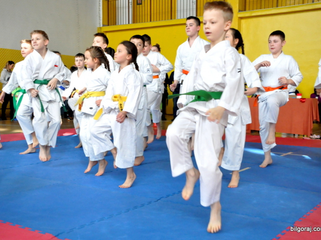 Karatecy rywalizowali w Biłgoraju (FOTO)
