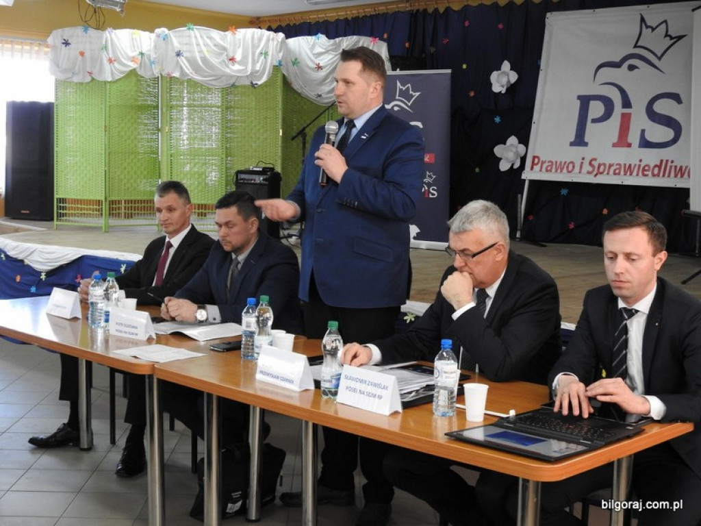 Spotkanie z parlamentarzystami i Wojewodą w Potoku Górnym i Tarnogrodzie (FOTO)