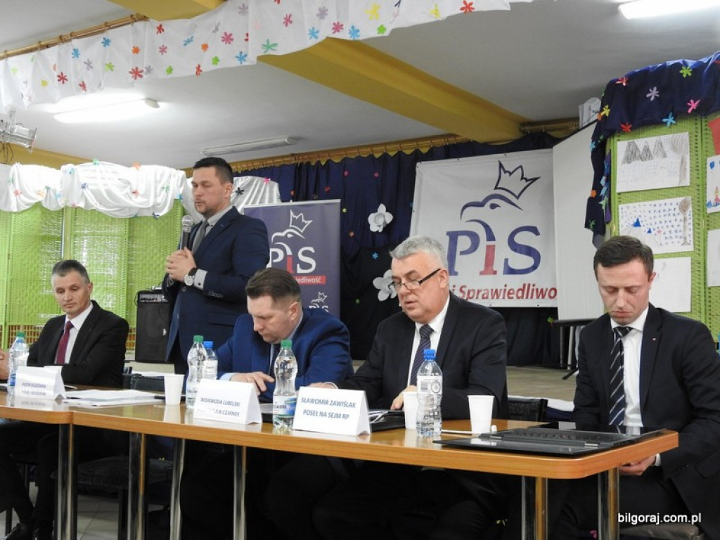 Spotkanie z parlamentarzystami i Wojewodą w Potoku Górnym i Tarnogrodzie (FOTO)