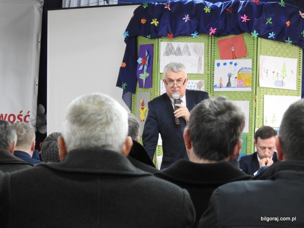 Spotkanie z parlamentarzystami i Wojewodą w Potoku Górnym i Tarnogrodzie (FOTO)