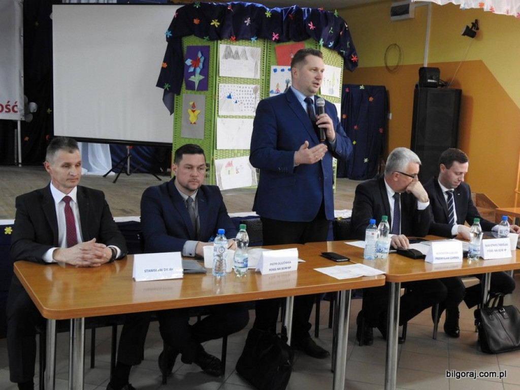 Spotkanie z parlamentarzystami i Wojewodą w Potoku Górnym i Tarnogrodzie (FOTO)