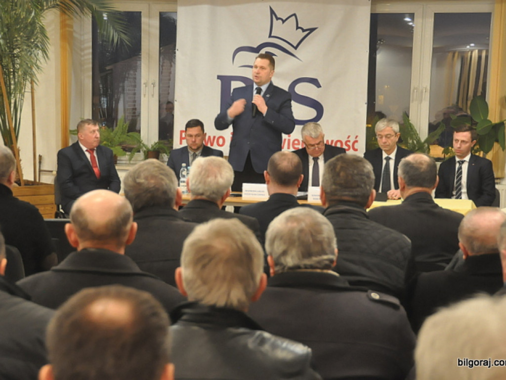 Spotkanie z parlamentarzystami i Wojewodą w Potoku Górnym i Tarnogrodzie (FOTO)