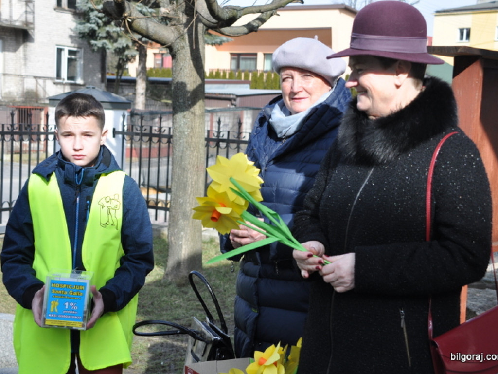 Żonkil za wsparcie hospicjum (FOTO)