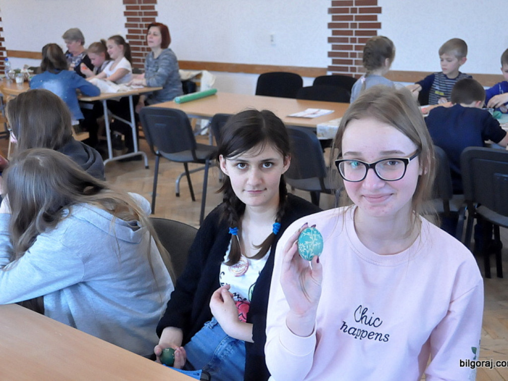 Warsztaty pisankarskie w Tarnogrodzie (FOTO)